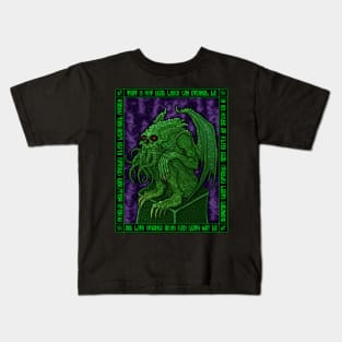 Cthulhu Icon - Azhmodai 2018 Kids T-Shirt